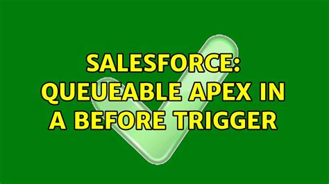 Queueable Apex Queueable Apex allows us to add jobs to the Queue and to be able to monitor them. . Queueable apex from trigger